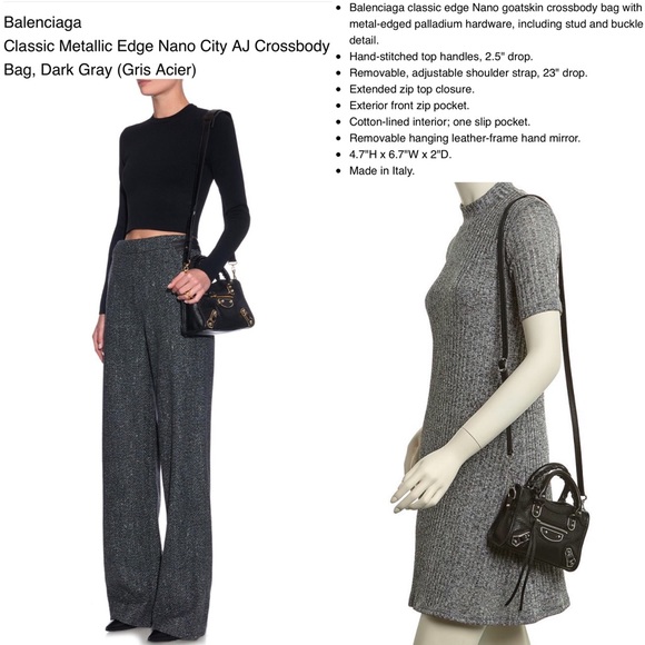 NWT 100% Authentic Balenciaga Classic Crossbody - Picture 3 of 8